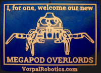 Overlord Meme Plaque With Suction Cup