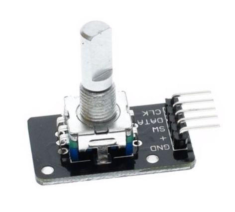 Rotary Encoder with Momentary Pushbutton